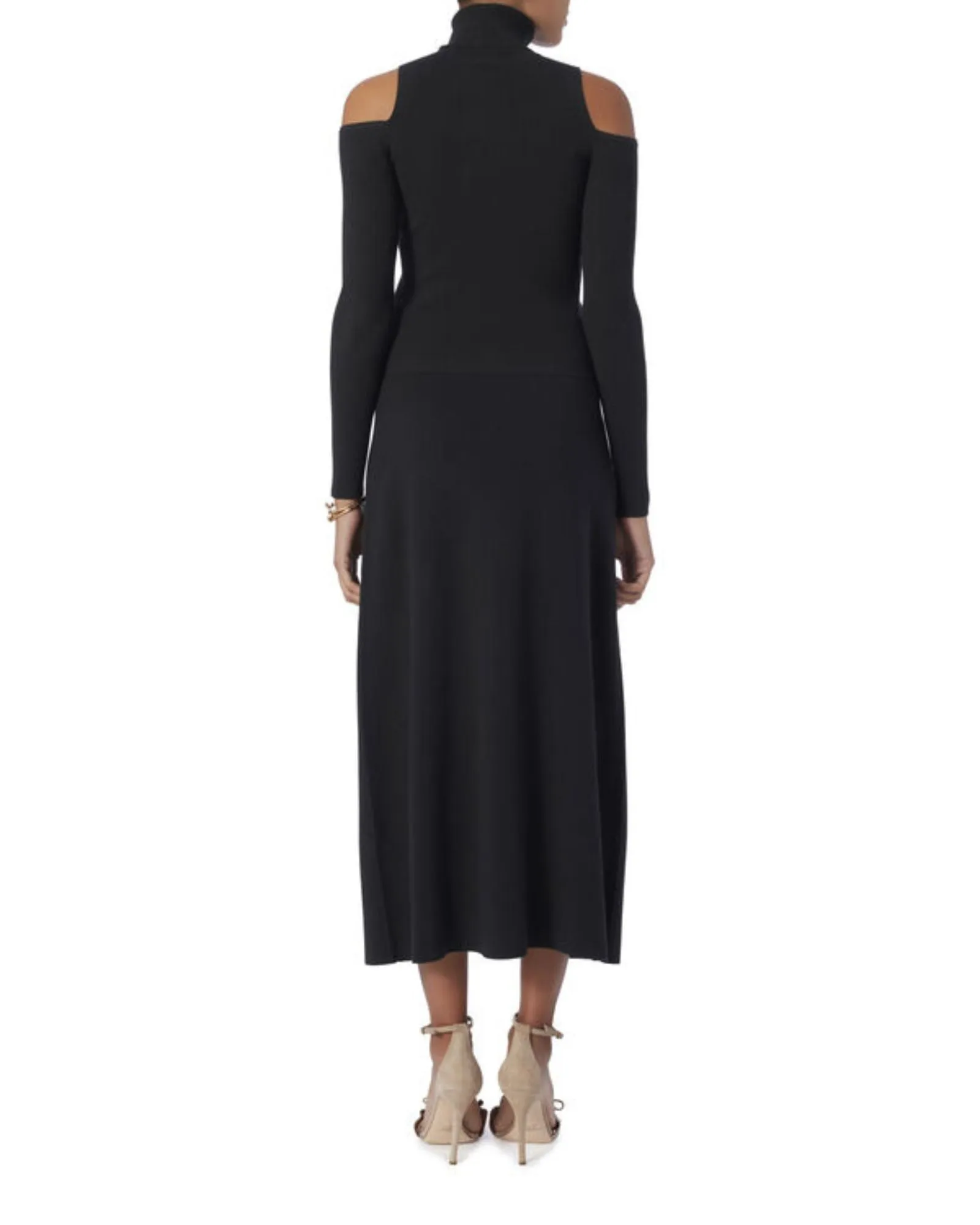 Mervyn Cold Shoulder Turtleneck