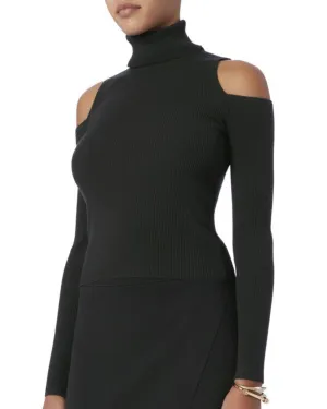 Mervyn Cold Shoulder Turtleneck
